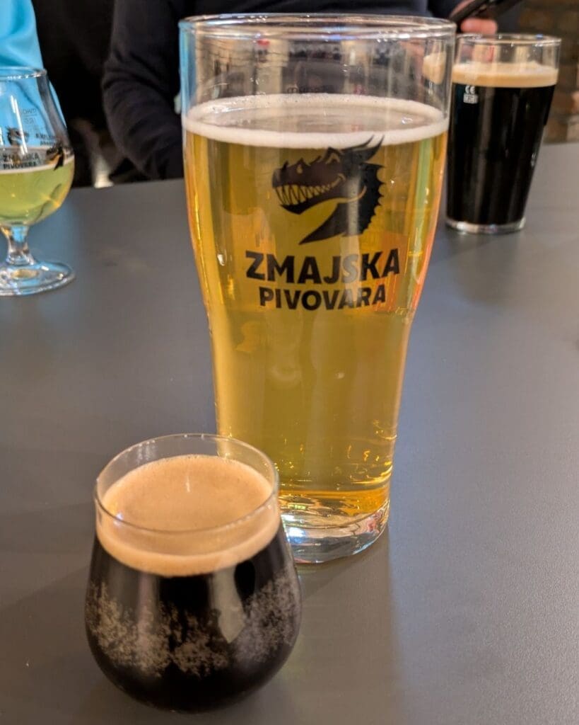 Zmajski pils i Imperial stout